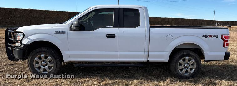 image for item EU4732 2018 Ford F150 SuperCab pickup truck