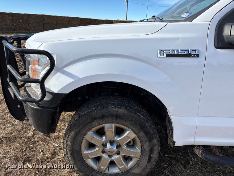 image for item EU4732 2018 Ford F150 SuperCab pickup truck