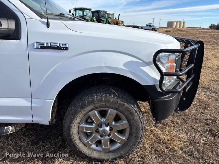 image for item EU4732 2018 Ford F150 SuperCab pickup truck