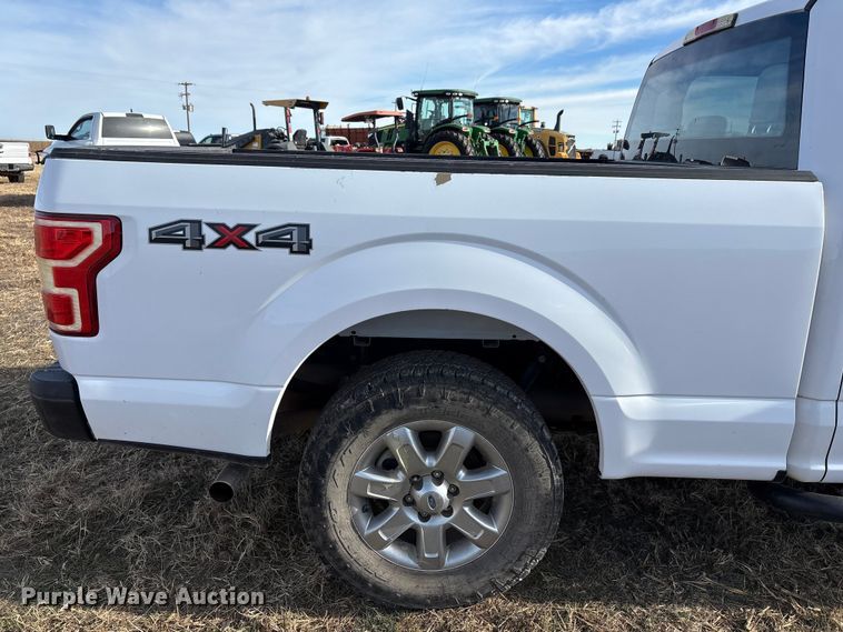 image for item EU4732 2018 Ford F150 SuperCab pickup truck