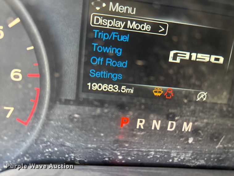 image for item EU4732 2018 Ford F150 SuperCab pickup truck