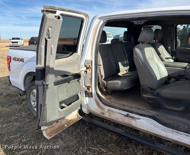 image for item EU4732 2018 Ford F150 SuperCab pickup truck