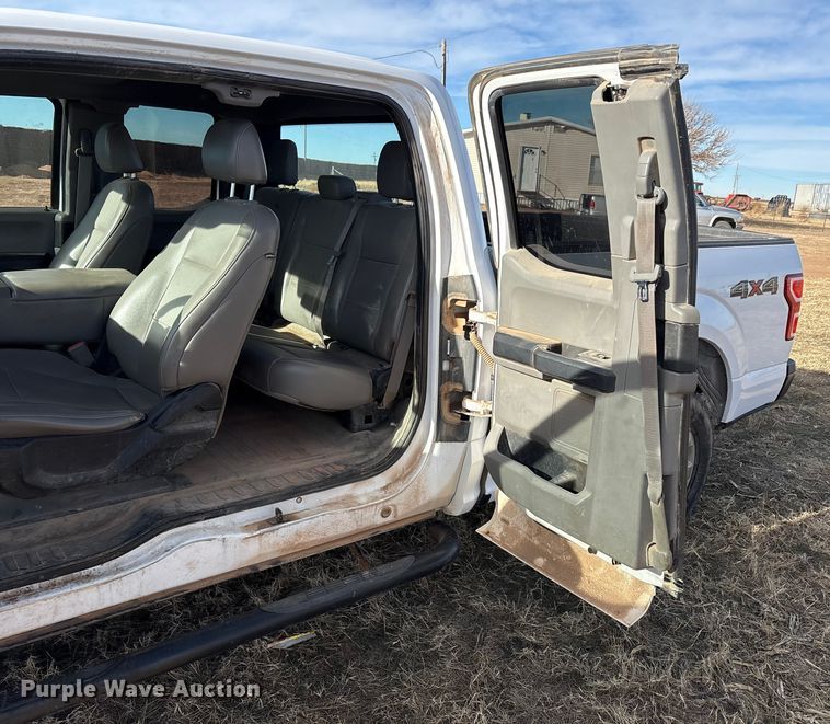 image for item EU4732 2018 Ford F150 SuperCab pickup truck