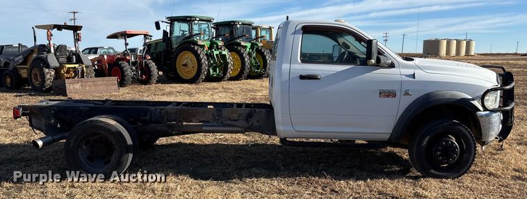 image for item EU4734 2011 Dodge Ram 4500 truck cab and chassis