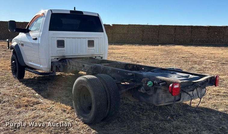 image for item EU4734 2011 Dodge Ram 4500 truck cab and chassis