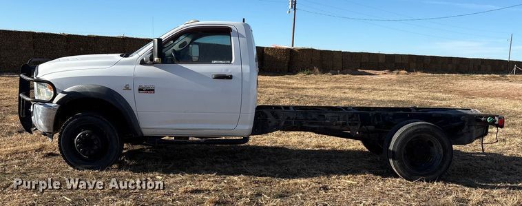 image for item EU4734 2011 Dodge Ram 4500 truck cab and chassis