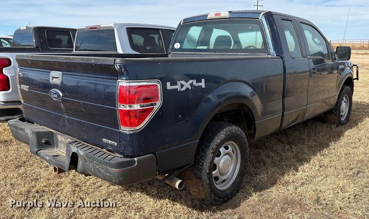 image for item EU4737 2014 Ford F150 SuperCab pickup truck