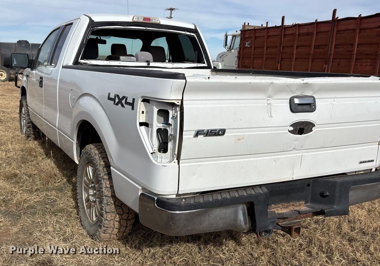 image for item EU4738 2013 Ford F150 SuperCab pickup truck