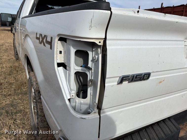 image for item EU4738 2013 Ford F150 SuperCab pickup truck