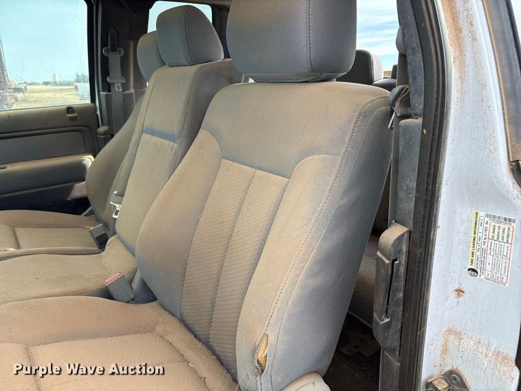 image for item EU4738 2013 Ford F150 SuperCab pickup truck