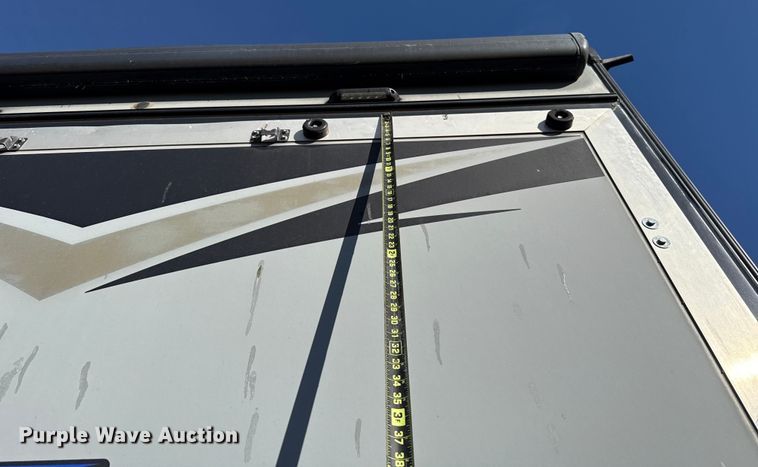 image for item EU5360 2017 Keystone FZ42317 toy hauler camper