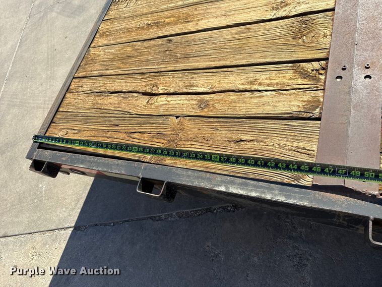 image for item EU5394 2012 Tex-Mex Mfg. Co. equipment trailer