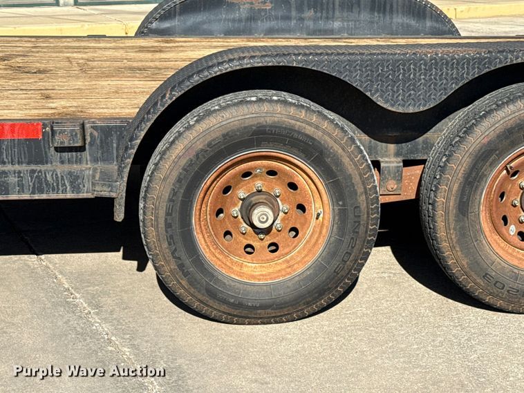 image for item EU5394 2012 Tex-Mex Mfg. Co. equipment trailer