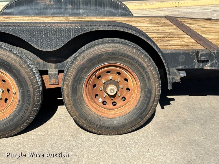 image for item EU5394 2012 Tex-Mex Mfg. Co. equipment trailer