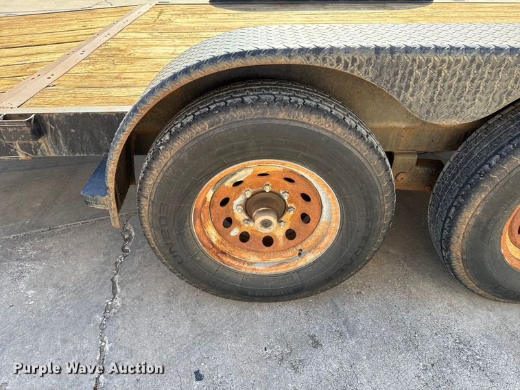 image for item EU5394 2012 Tex-Mex Mfg. Co. equipment trailer