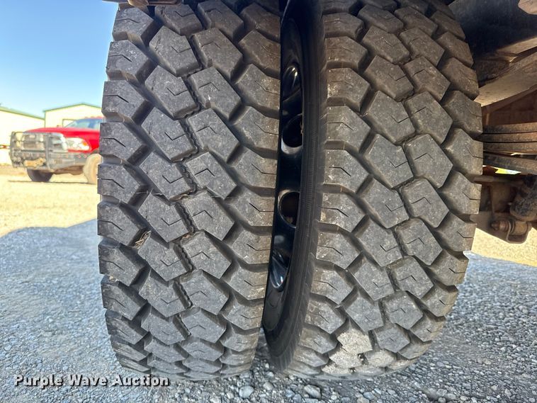 image for item EU5399 2016 RAM 3500 Crew Cab flatbed pickup truck