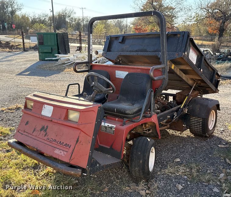 image for item EU5424 Toro Workman 07212  utility vehicle