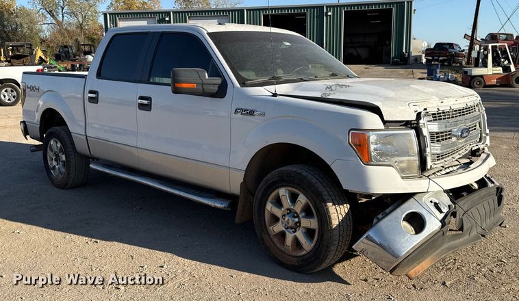 image for item EU5426 2013 Ford F150 XLT SuperCrew pickup truck