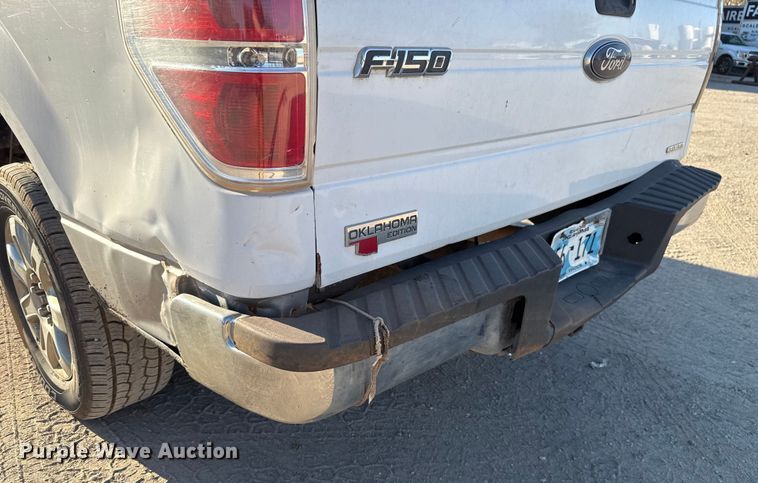 image for item EU5426 2013 Ford F150 XLT SuperCrew pickup truck