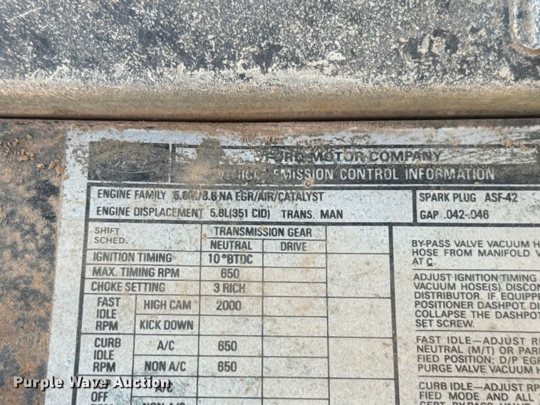 image for item EU5429 1980 Ford F250 pickup truck