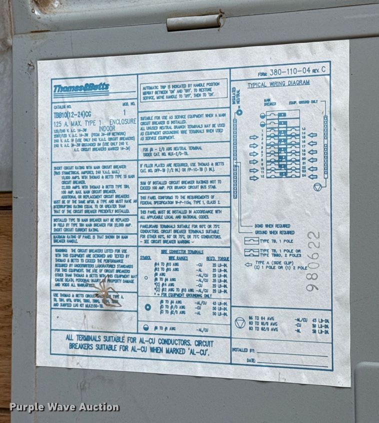 image for item EU5432 2006 Cojac 832D6L mobile office