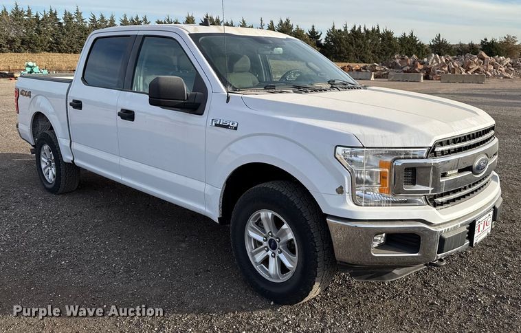 image for item EU5446 2020 Ford F150 SuperCrew pickup truck