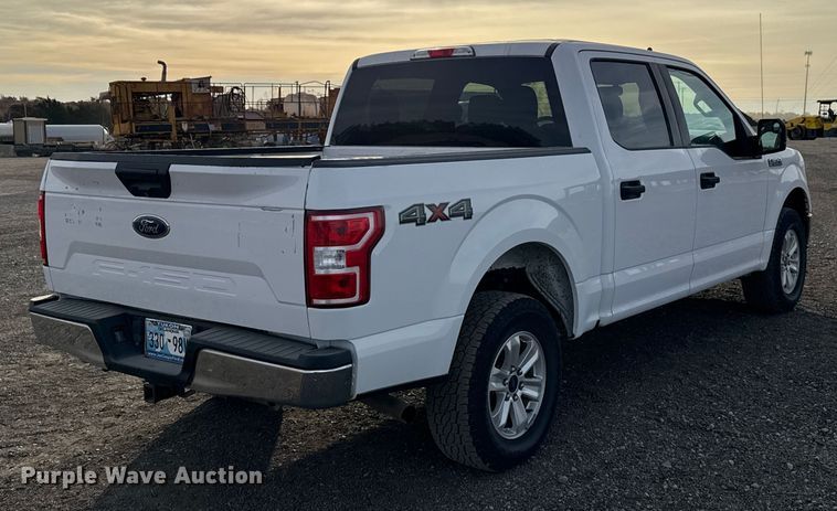 image for item EU5446 2020 Ford F150 SuperCrew pickup truck