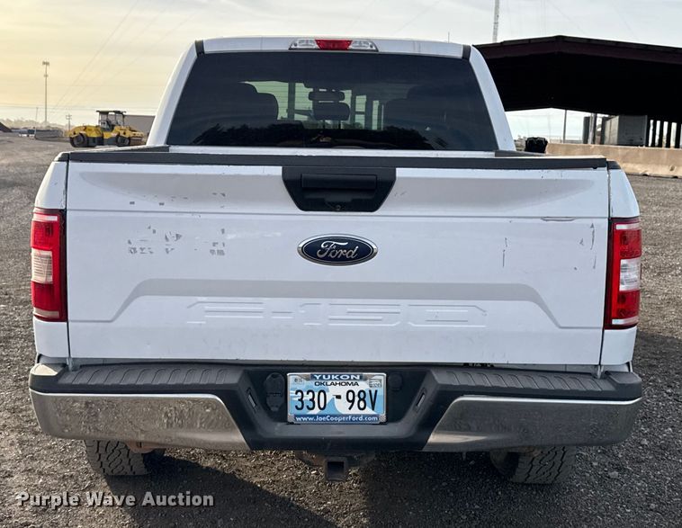 image for item EU5446 2020 Ford F150 SuperCrew pickup truck