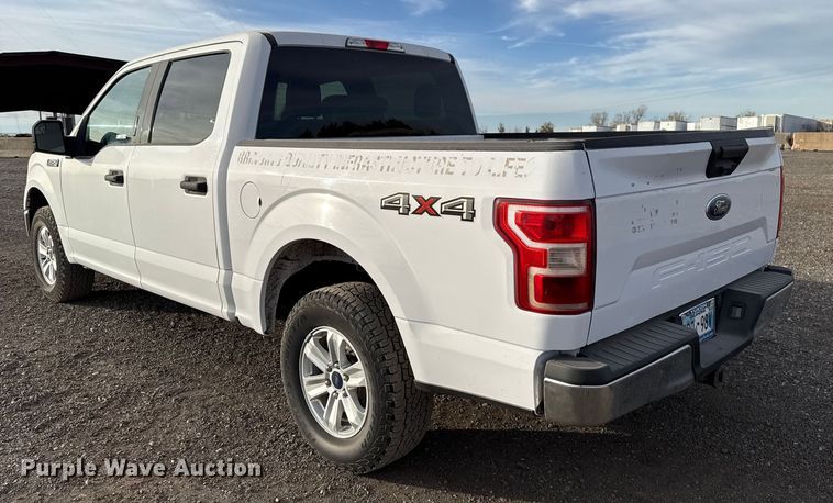 image for item EU5446 2020 Ford F150 SuperCrew pickup truck