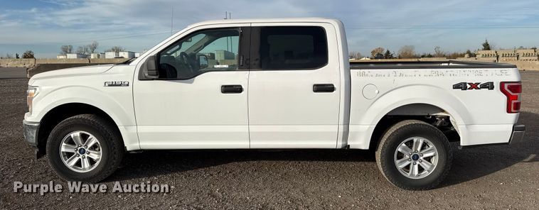 image for item EU5446 2020 Ford F150 SuperCrew pickup truck