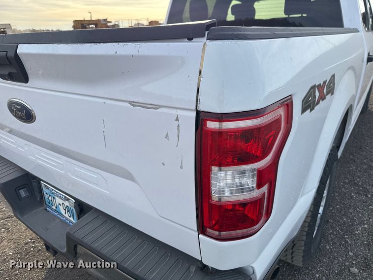 image for item EU5446 2020 Ford F150 SuperCrew pickup truck