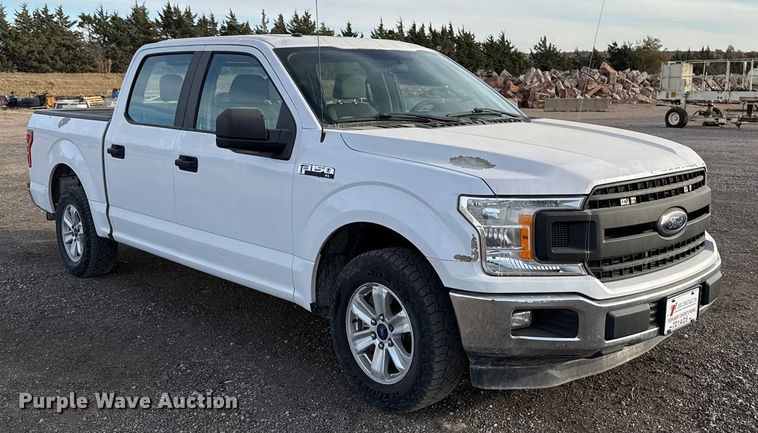 image for item EU5447 2018 Ford F150 SuperCrew pickup truck