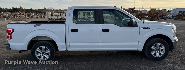 image for item EU5447 2018 Ford F150 SuperCrew pickup truck