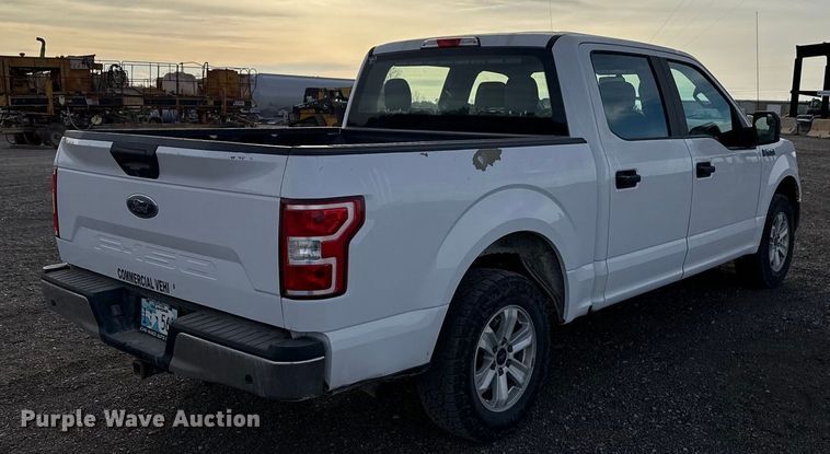 image for item EU5447 2018 Ford F150 SuperCrew pickup truck