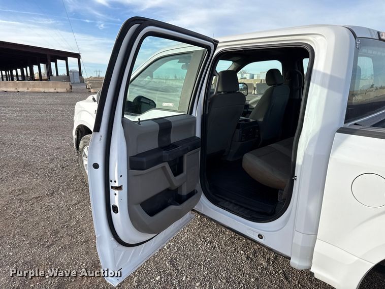 image for item EU5447 2018 Ford F150 SuperCrew pickup truck