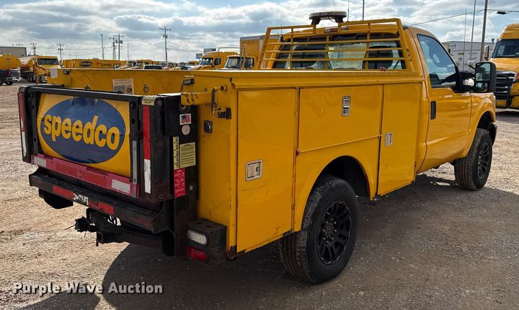 image for item EU5461 2015 Ford F350 Super Duty utility bed pickup truck