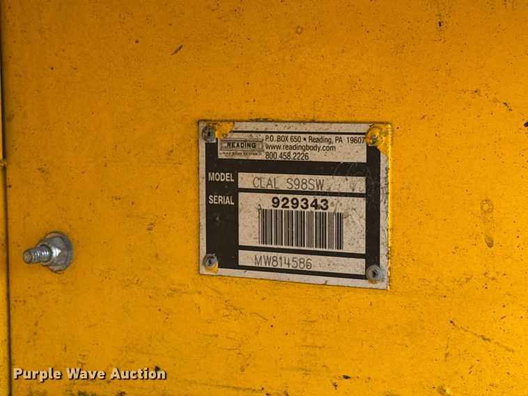 image for item EU5463 2019 Ford F350 Super Duty utility bed pickup truck