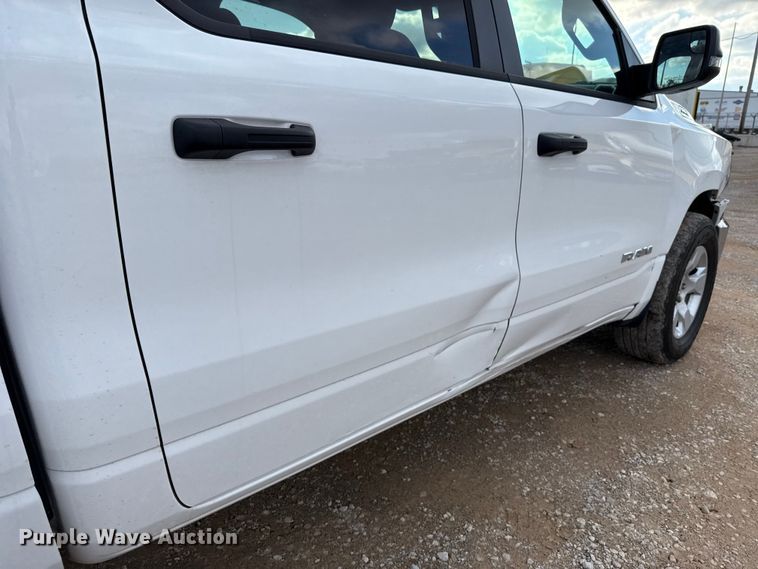 image for item EU5466 2023 RAM 1500 Crew Cab pickup truck