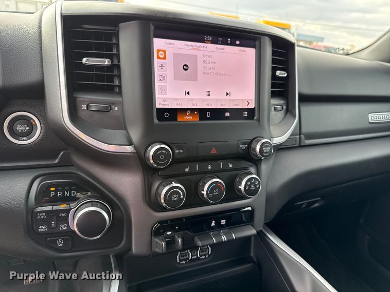 image for item EU5466 2023 RAM 1500 Crew Cab pickup truck