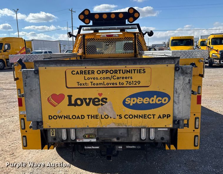 image for item EU5468 2020 Ford F350 Super Duty utility bed pickup truck