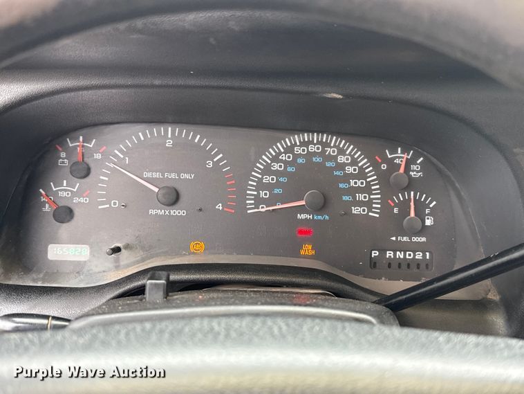 image for item EU5481 2001 Dodge Ram 2500 Quad Cab pickup truck