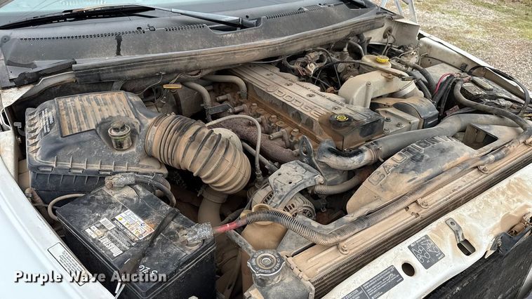 image for item EU5481 2001 Dodge Ram 2500 Quad Cab pickup truck