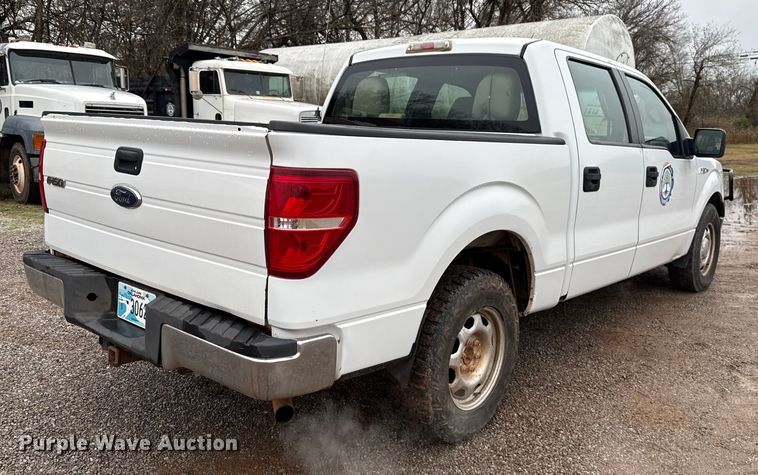 image for item EU5482 2010 Ford F150 SuperCrew pickup truck