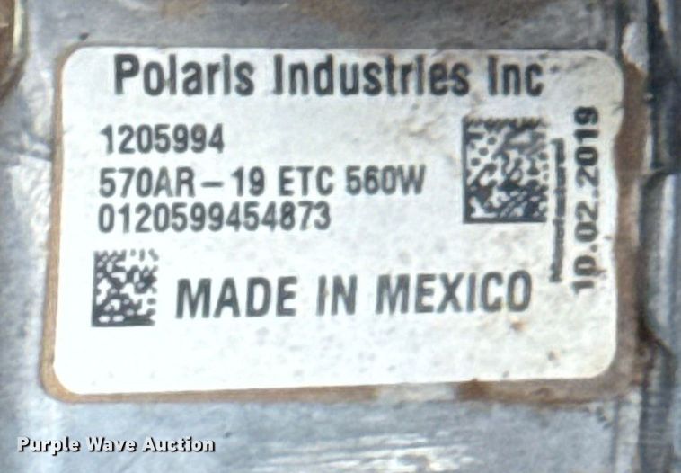 image for item EU5488 2020 Polaris Ranger 570 EFI utility vehicle