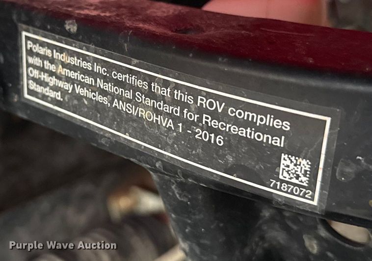 image for item EU5488 2020 Polaris Ranger 570 EFI utility vehicle