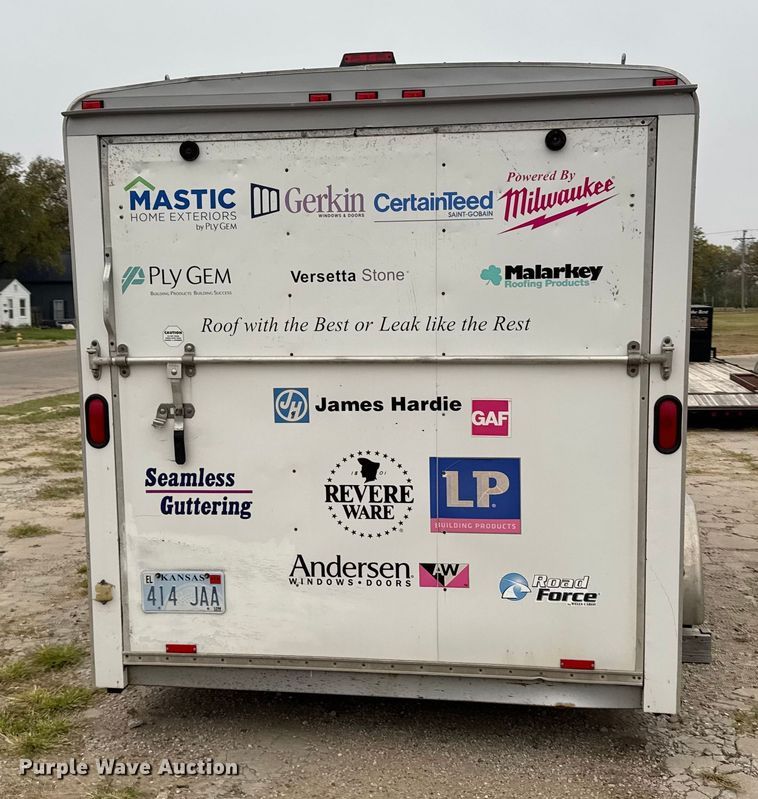 image for item EU6234 2007 Wells Cargo enclosed cargo trailer