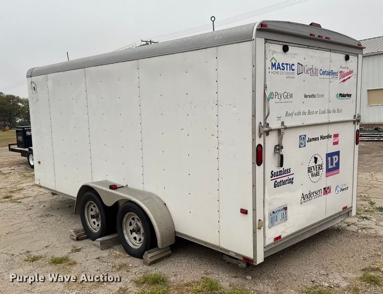 image for item EU6234 2007 Wells Cargo enclosed cargo trailer