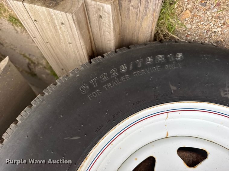 image for item EU6235 2002 PJ utility trailer