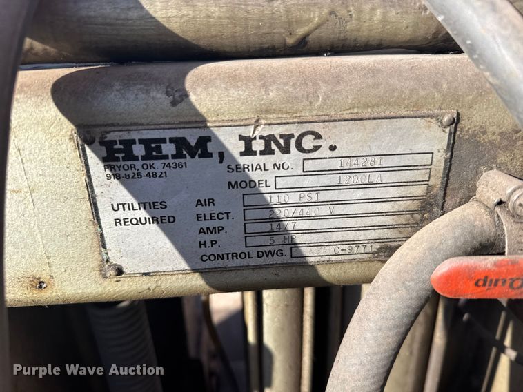 image for item EU6393 Hem Saw 1200LA band saw