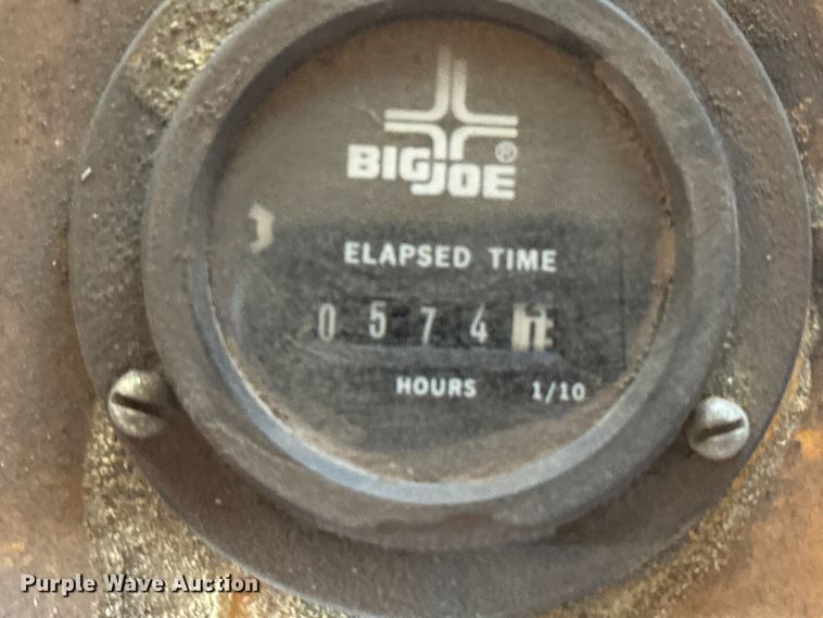 image for item EU6394 Big Joe pallet stacker